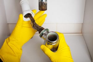diy drain cleaning for clogged drains