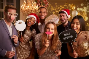Sewer & Septic Specialist—A group of friends gathers together at a home in Decatur, IL for a holiday party